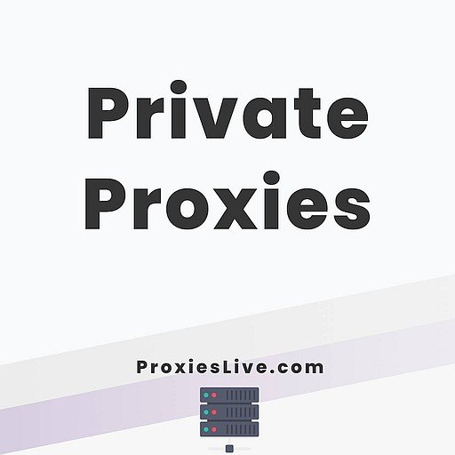 500 Premium Private Proxies (by ProxiesLive)