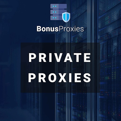 300 Private Proxies (by BonusProxies)